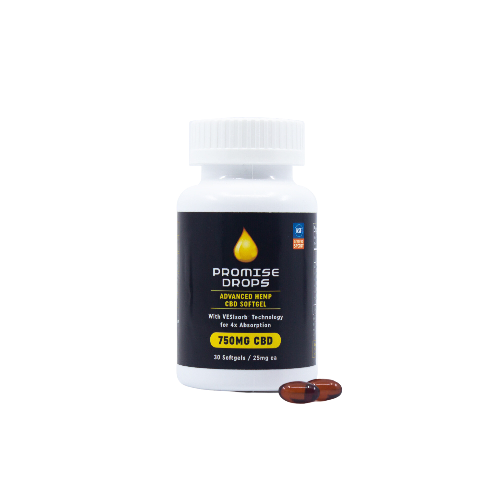 Copy of Promise Gel Caps NSF Promise Drops CBD